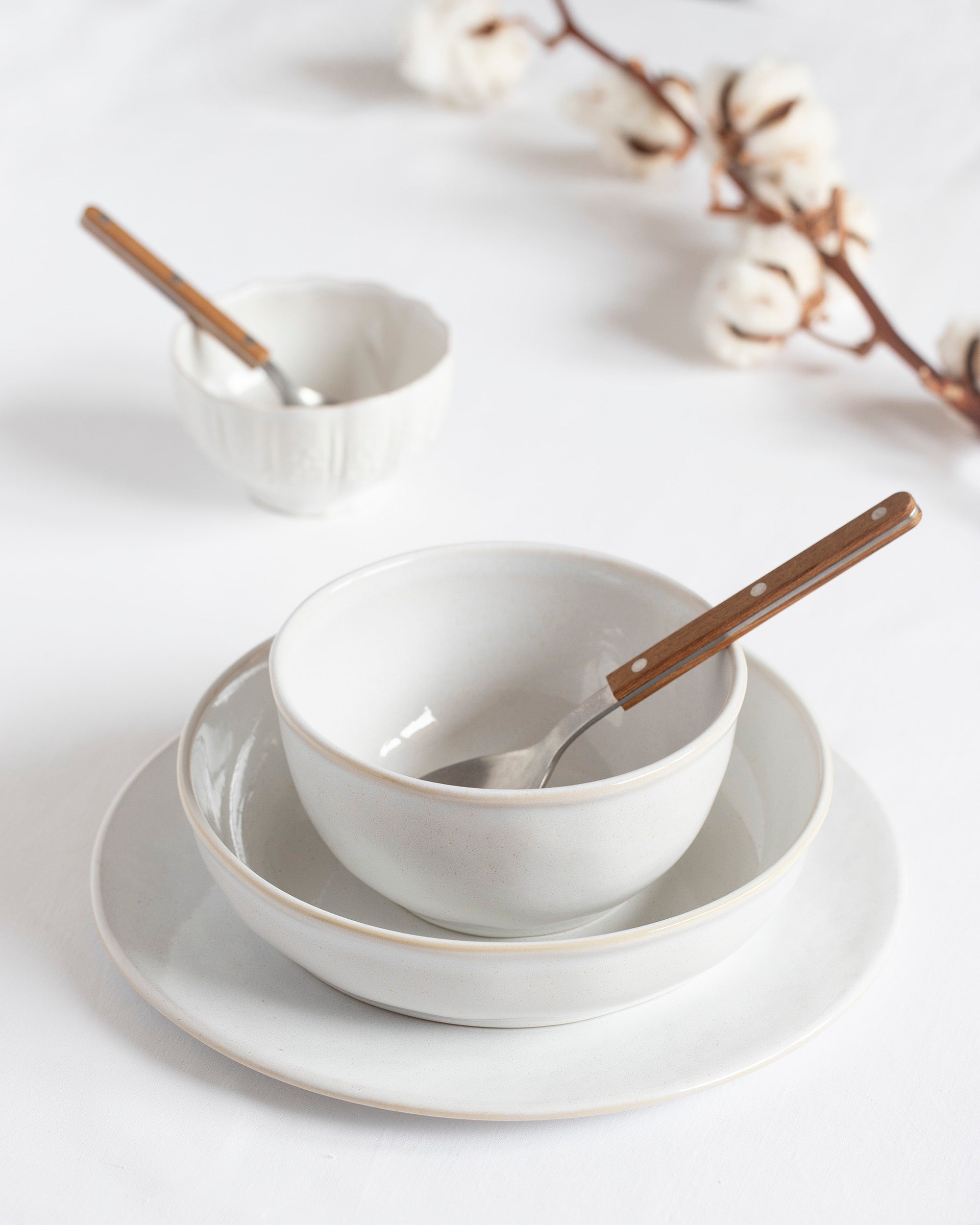 Cubertería 24 piezas Sabre Bistrot Teak Vintage