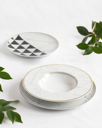 Vaisselle 12 pièces Carrara