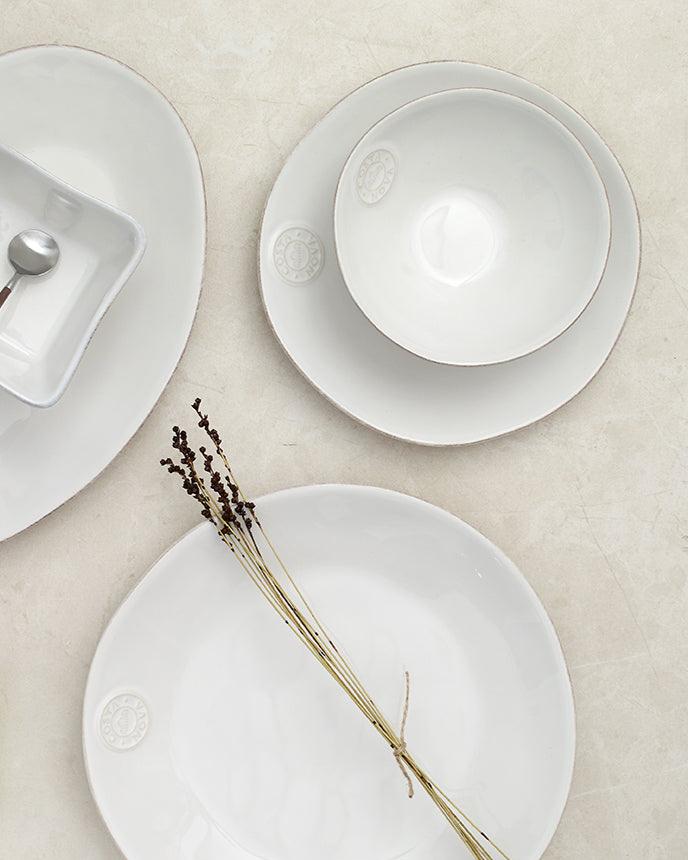 Dessert Teller Nova White