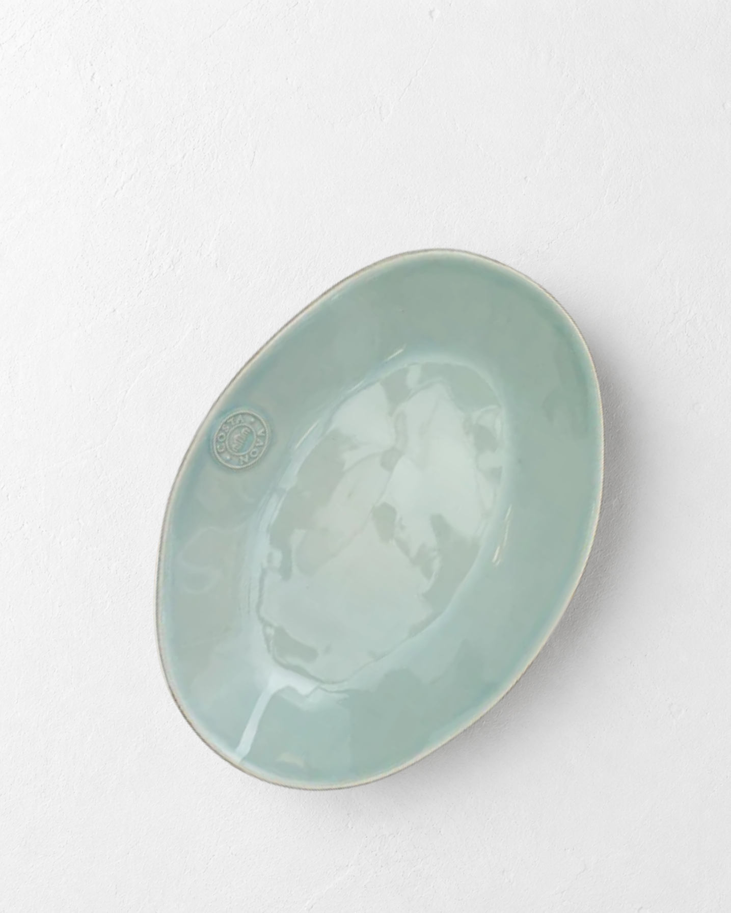 Oval Tray Nova Turquoise
