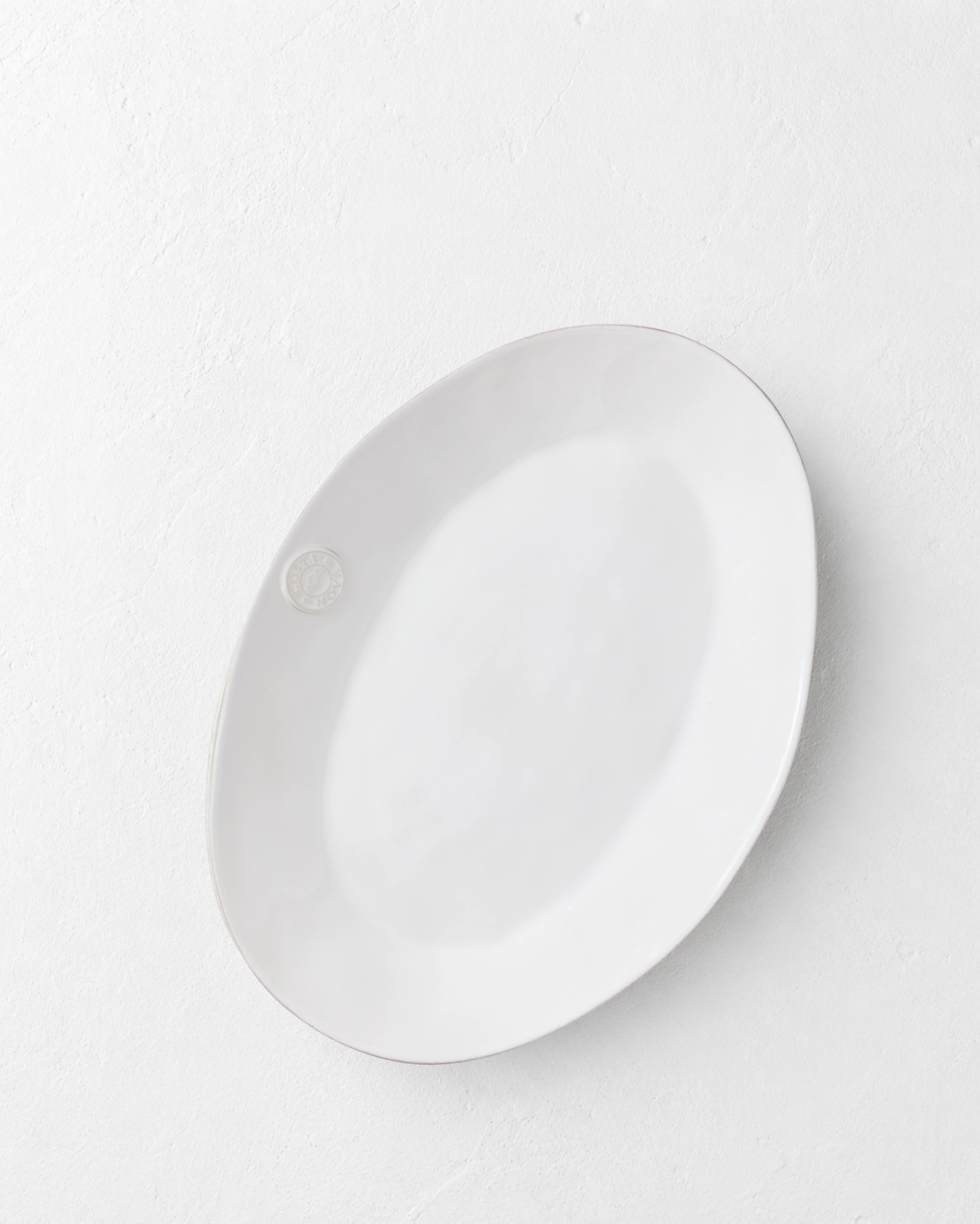 Oval Tray Nova White