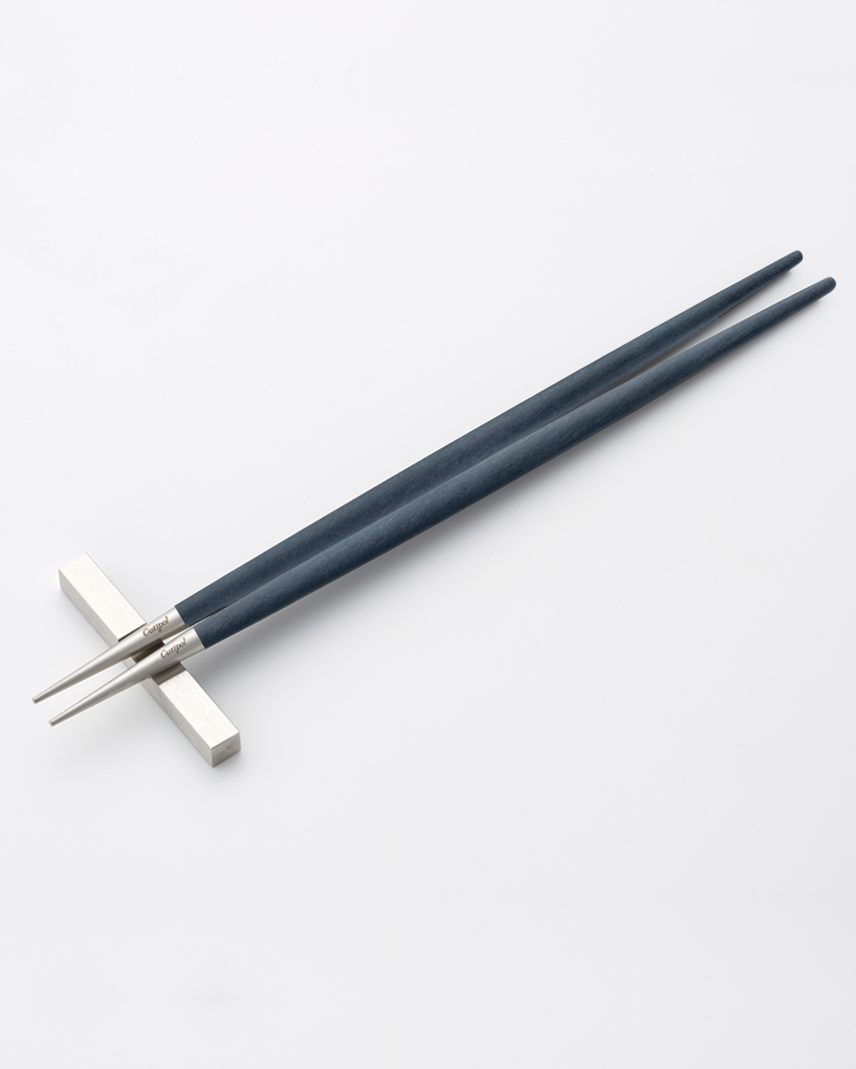 Palillos chinos Cutipol Goa Blue - 2 pz + soporte