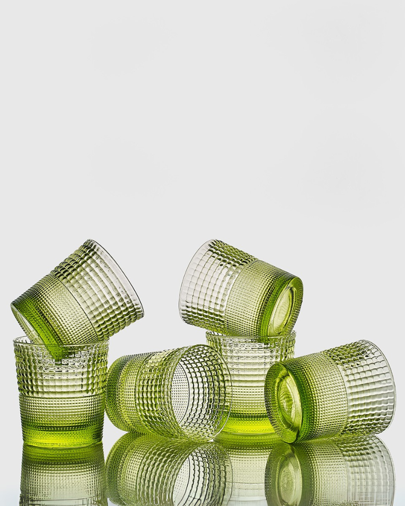 Set 6 vasos Pikes Acid Green