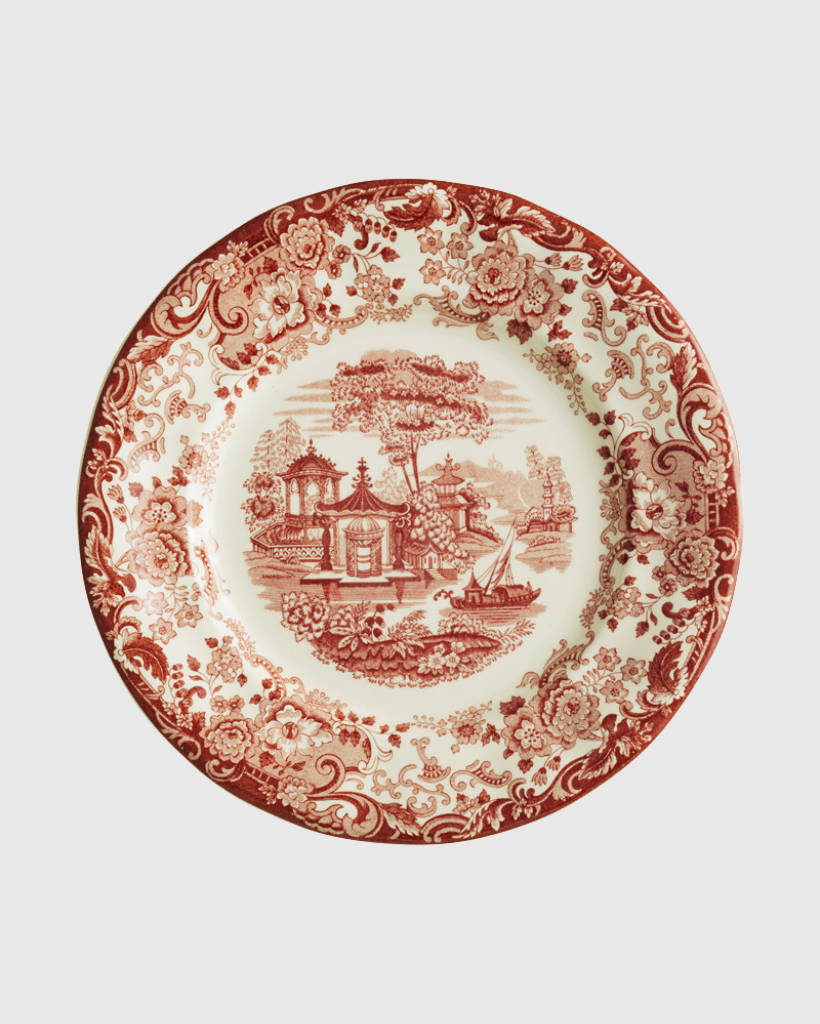 Speiseteller 202 Rosa 6 Stück