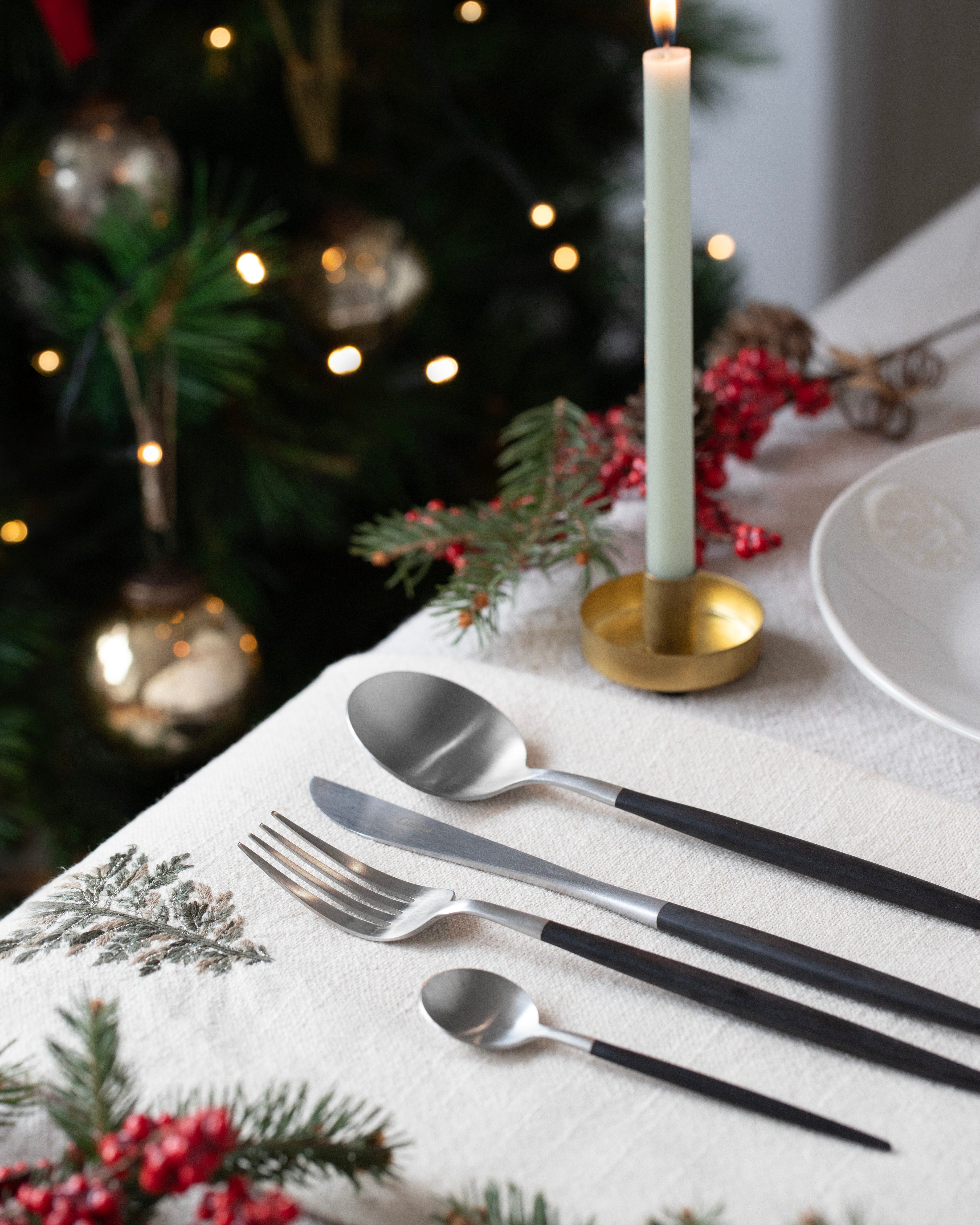 Cutipol Goa Black Cutlery set- 4 piece