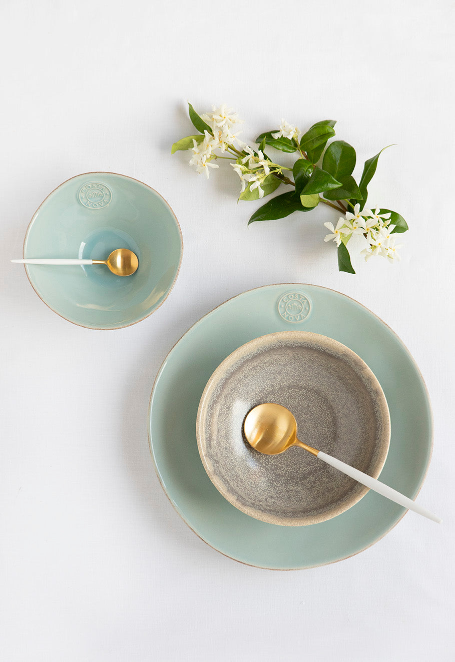 Couverts Cutipol Goa White Gold - 24 pièces