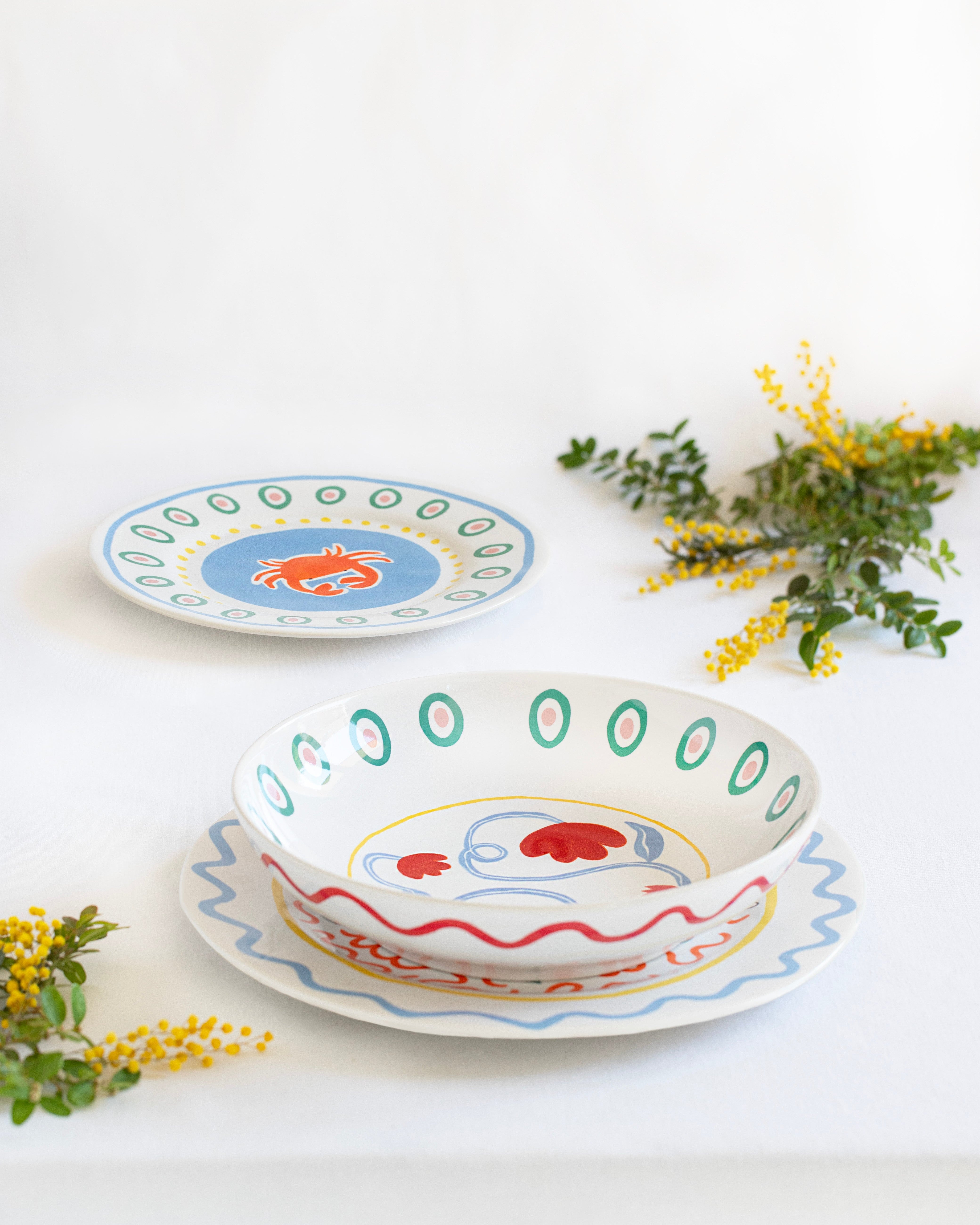 Summer Bliss 12-teiliges Geschirrset