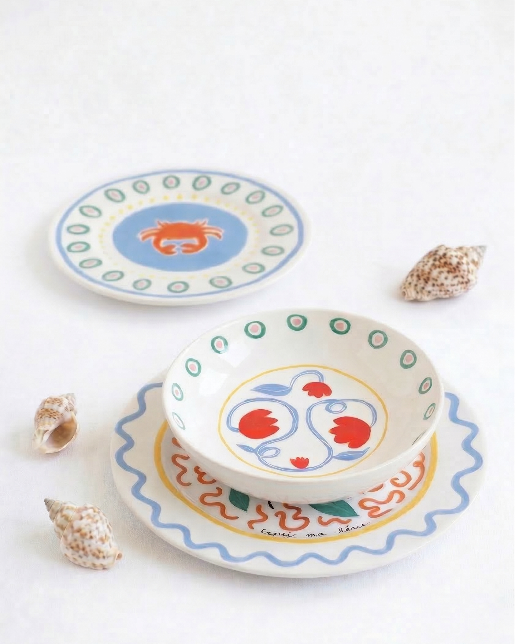 Summer Bliss 12-delige serviesset