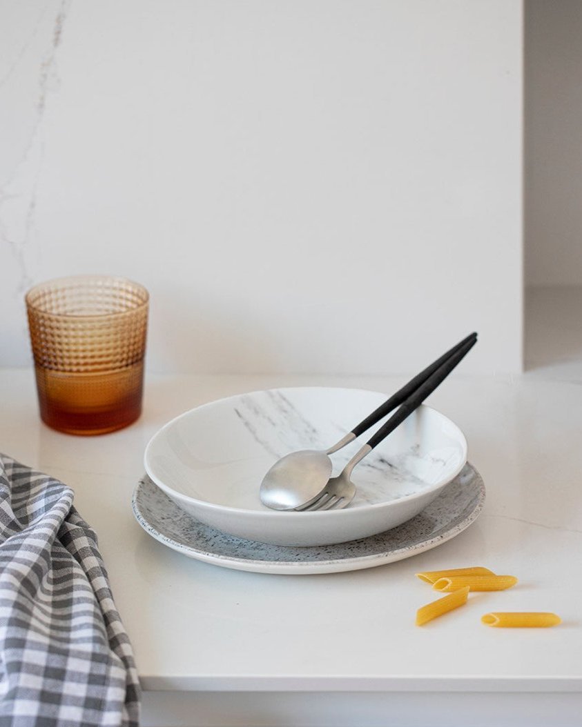 Marble 12-teiliges Geschirrset