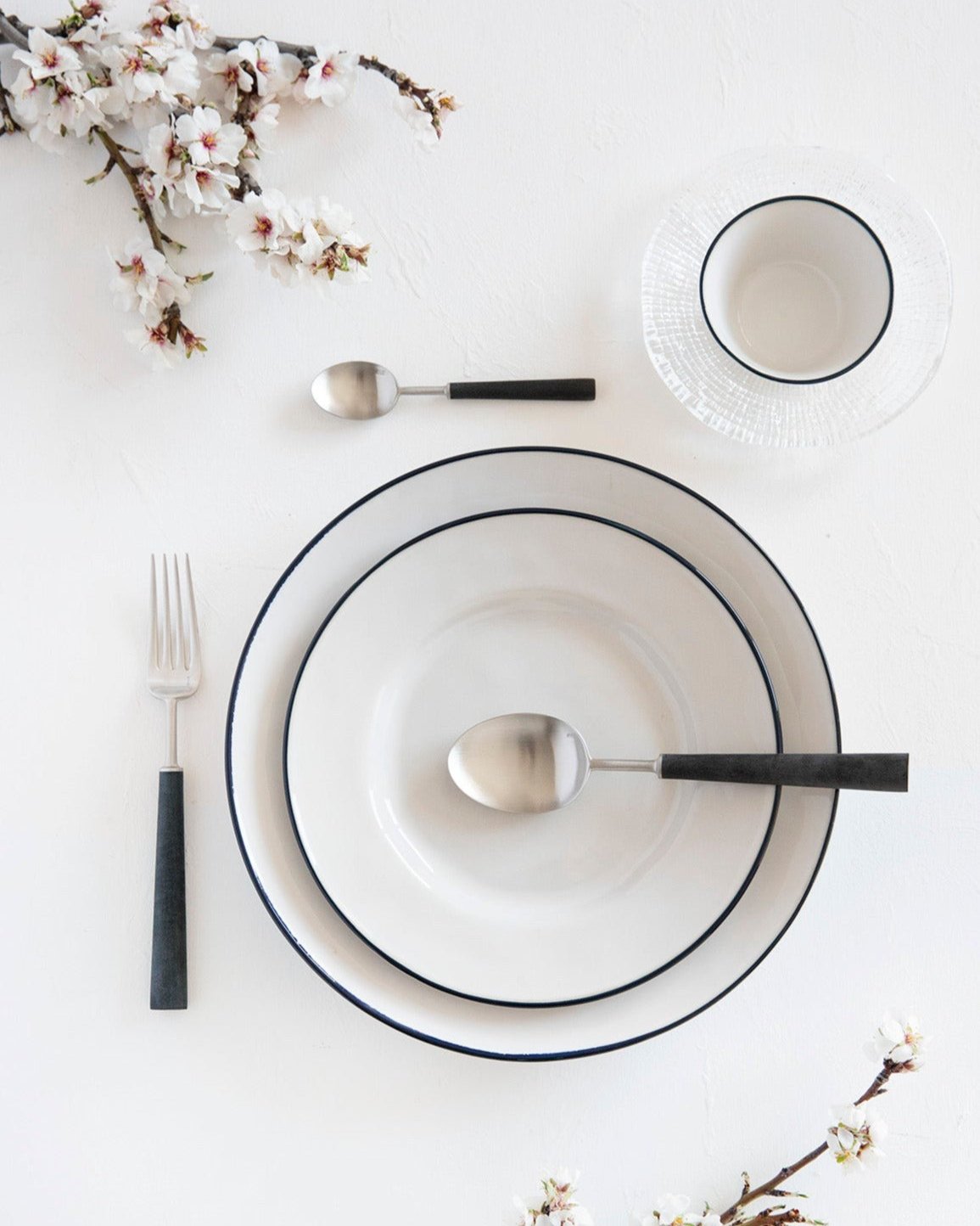 Plato llano Blue Edge