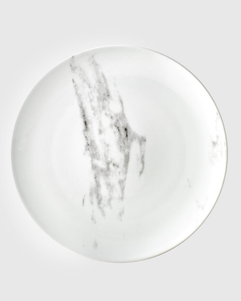 Plato llano Marble