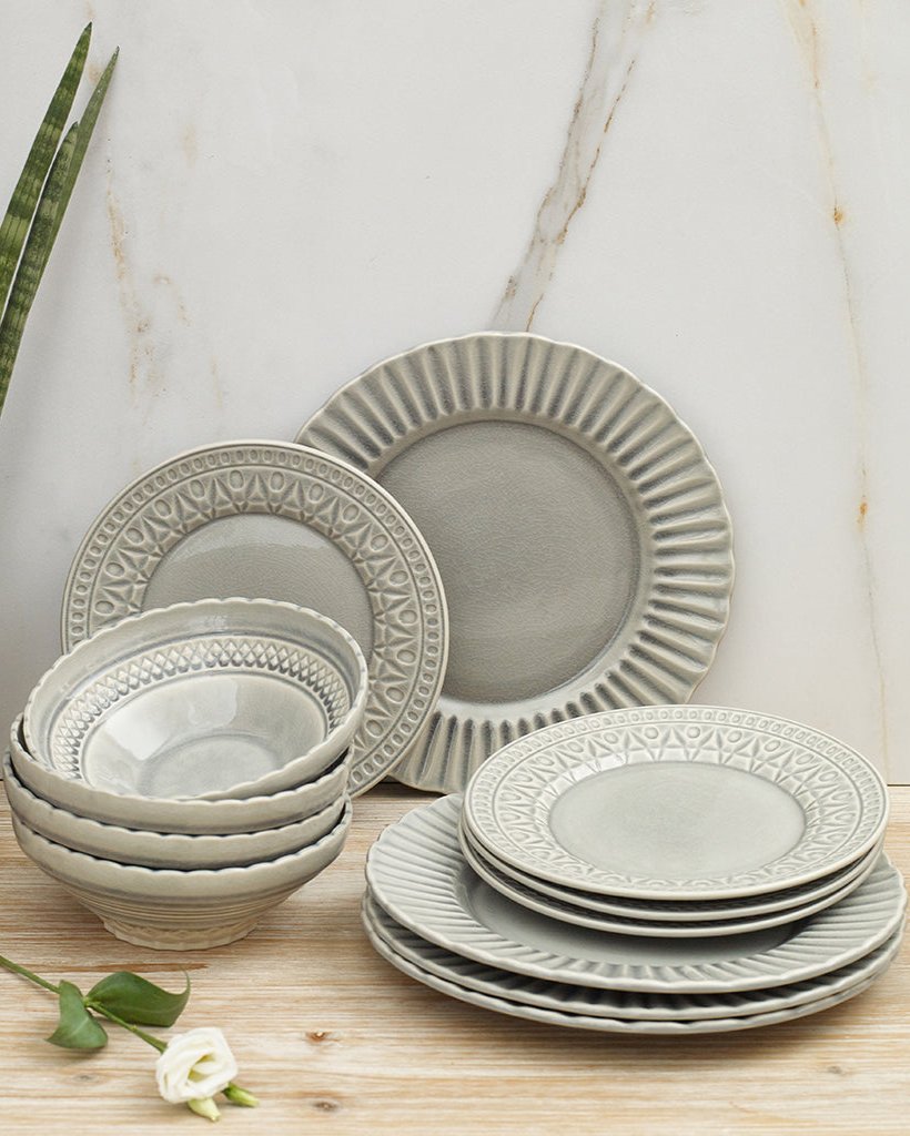 Vaisselle 12 pièces Crystal