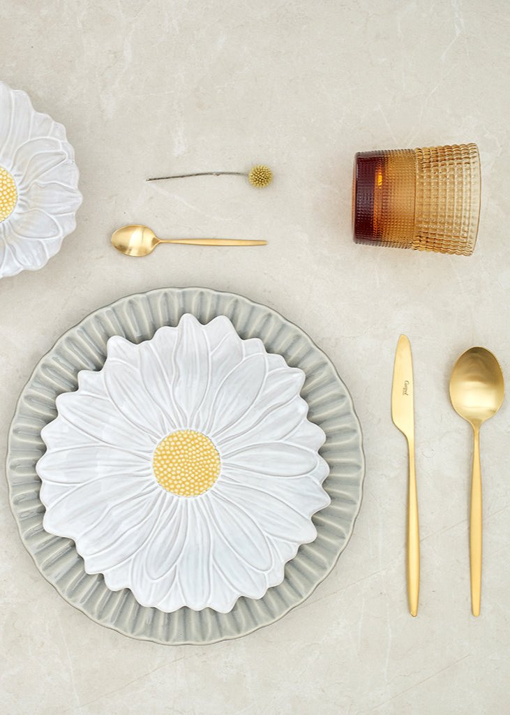 Cubertería 24 piezas Cutipol Solo Gold Matte