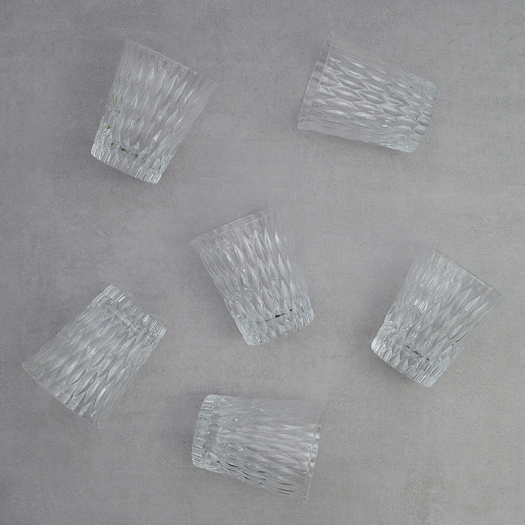 Set 6 vasos Impressions Clear