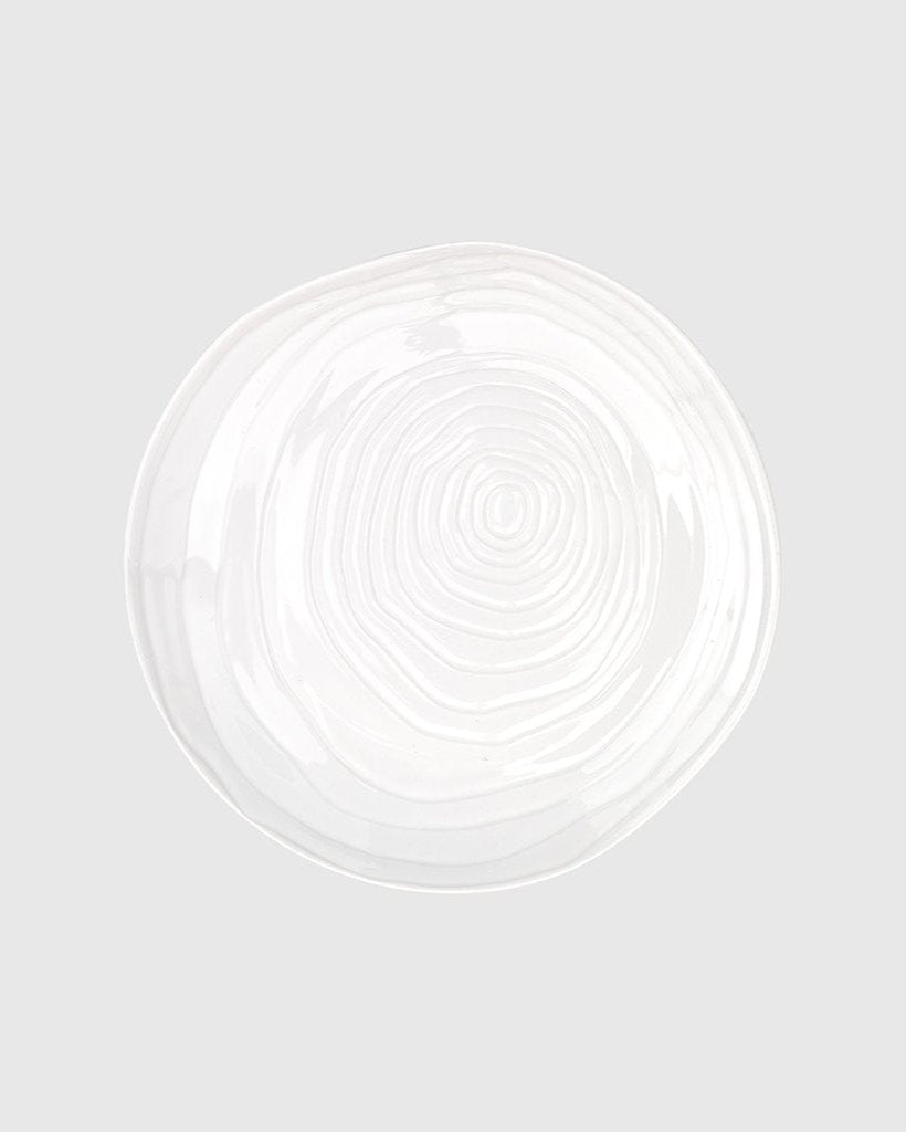 Plato de postre Teak