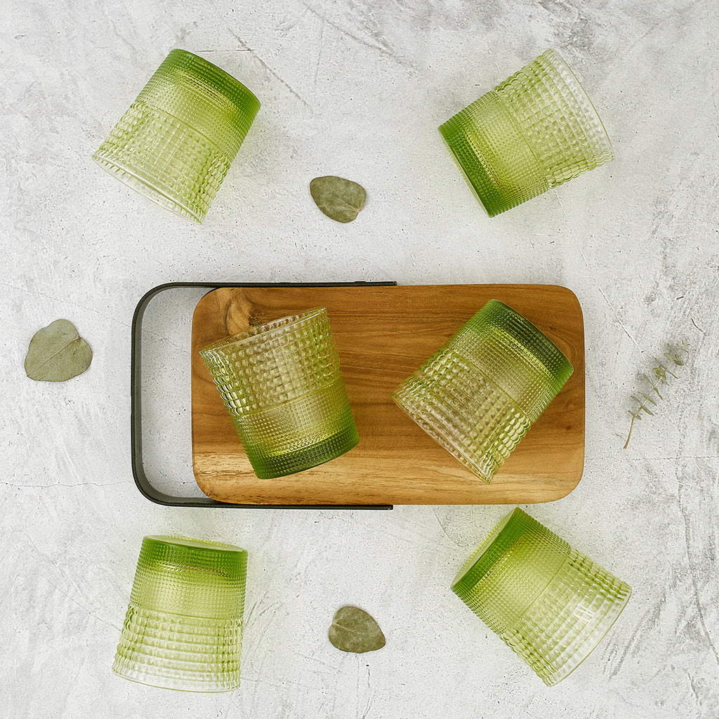 Set 6 vasos Pikes Acid Green