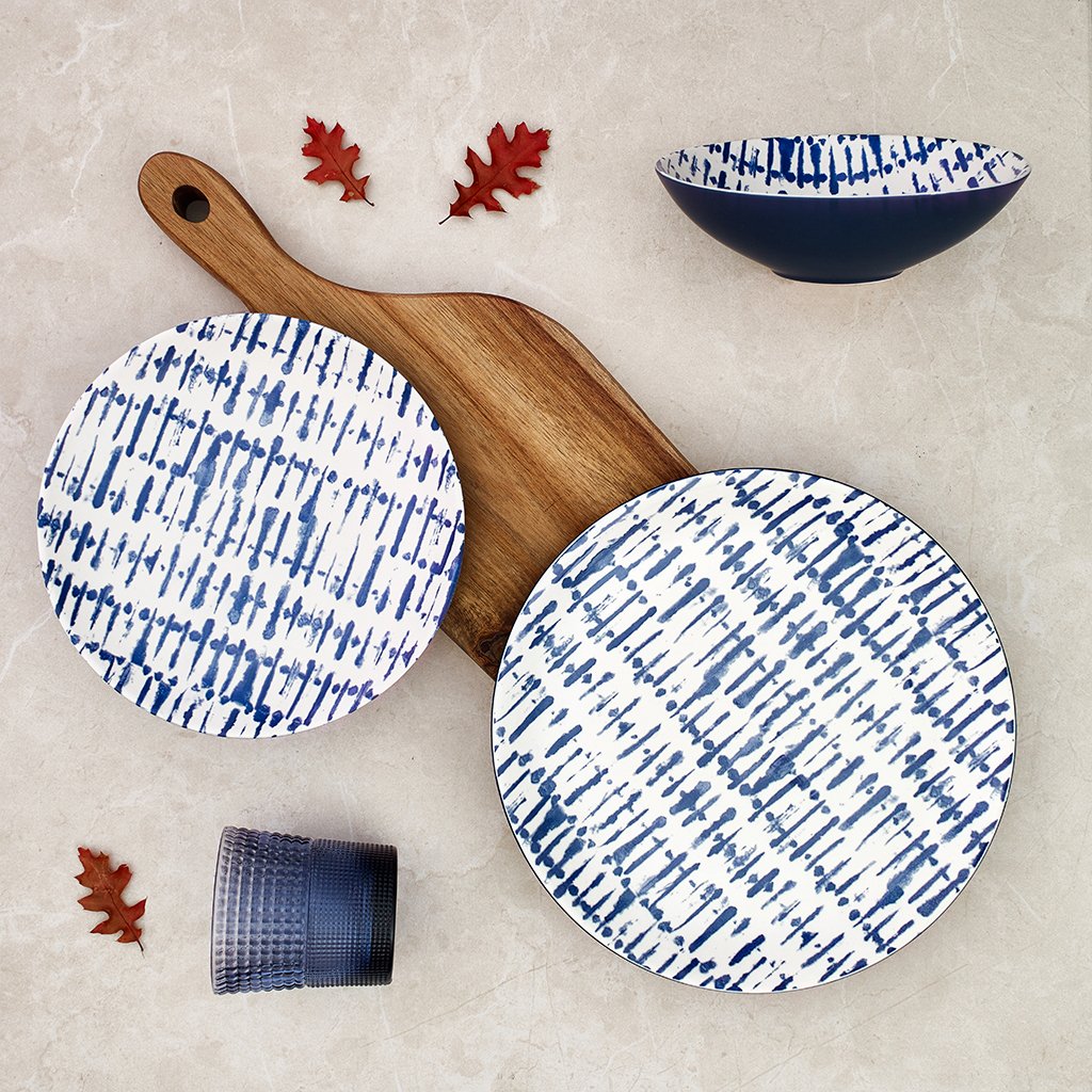 Plato de postre Indigo Pure