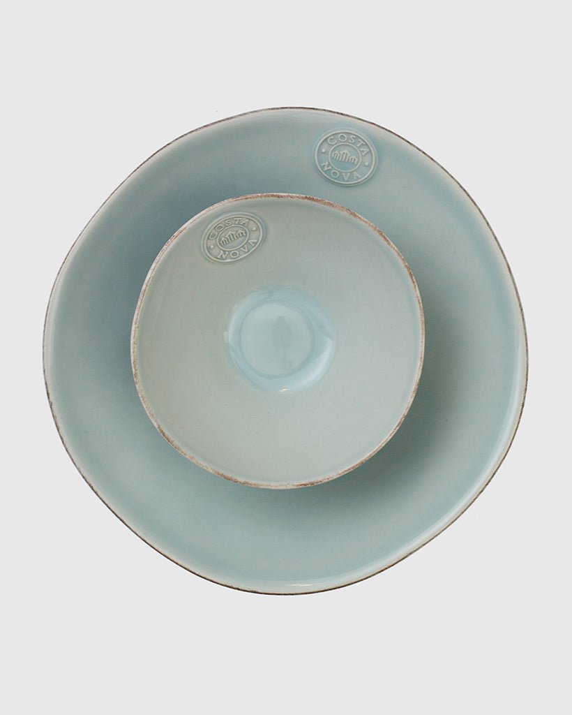 Plato hondo Nova Turquoise