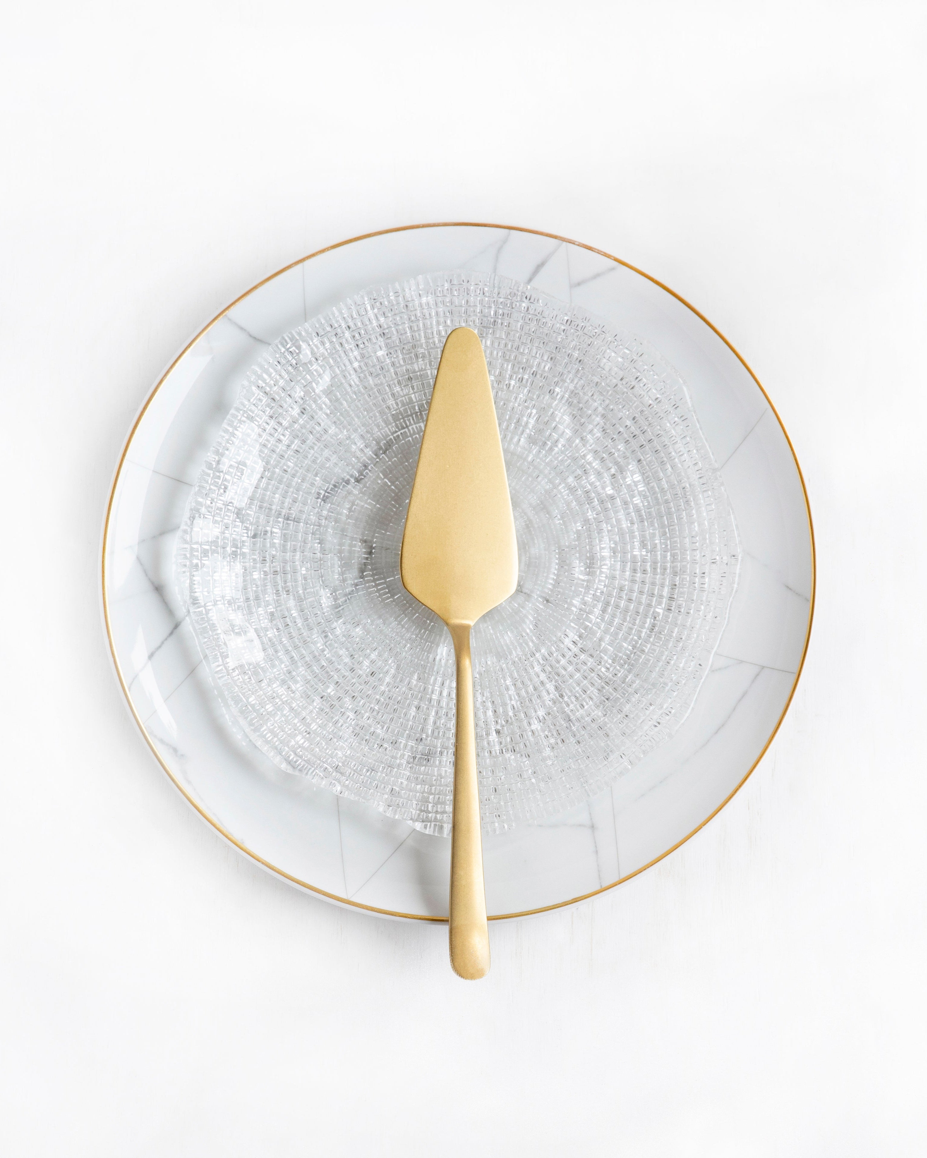 Pala de servir Tarta Tribeca Gold Vintage