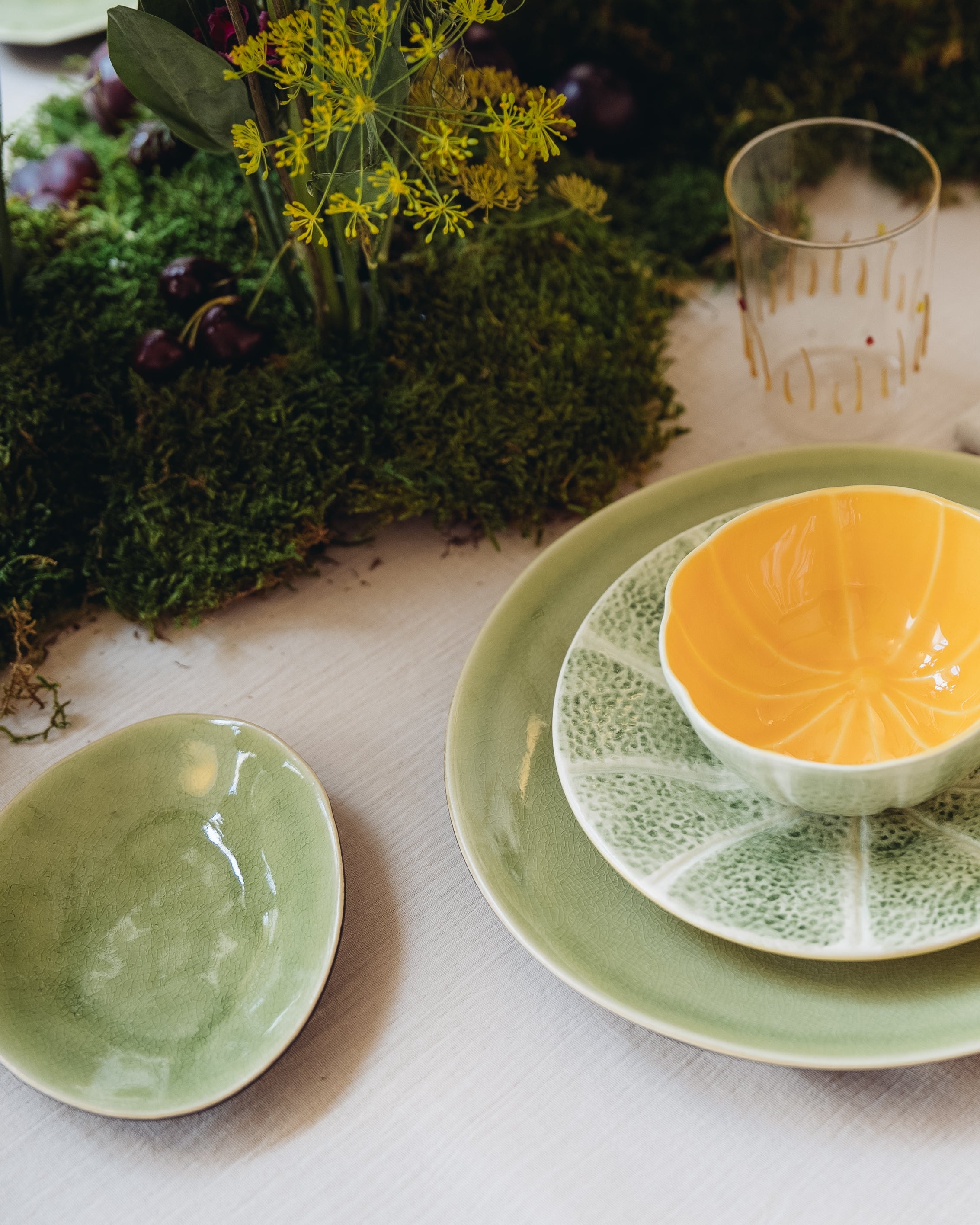 Dessert Plate Melon