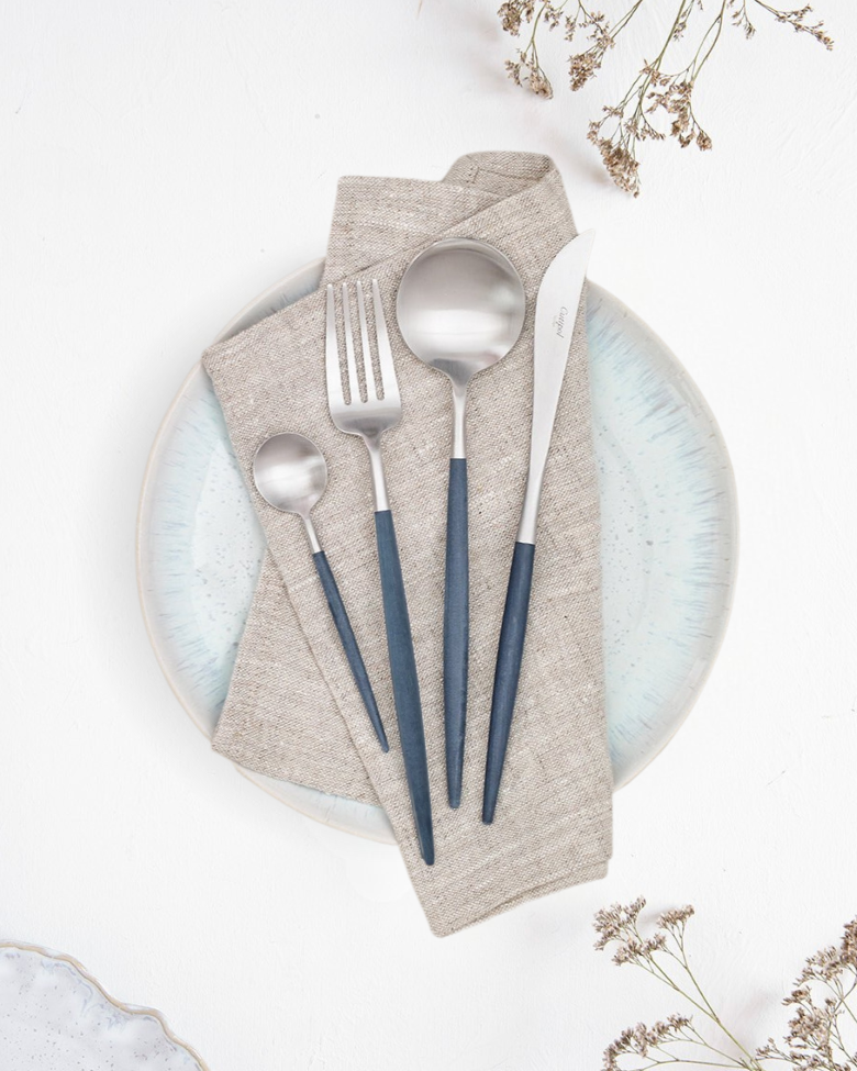 Cutipol Goa Blue Cutlery set - 4 piece 