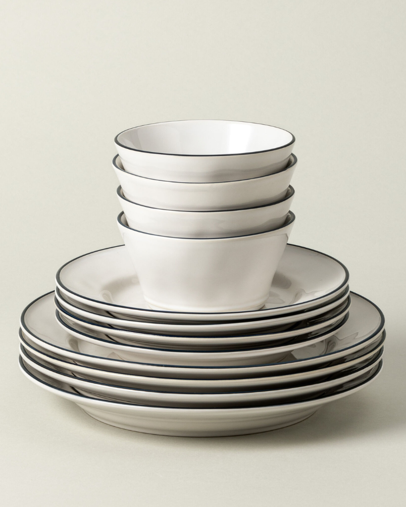 Service de table 12 pièces Blue Edge