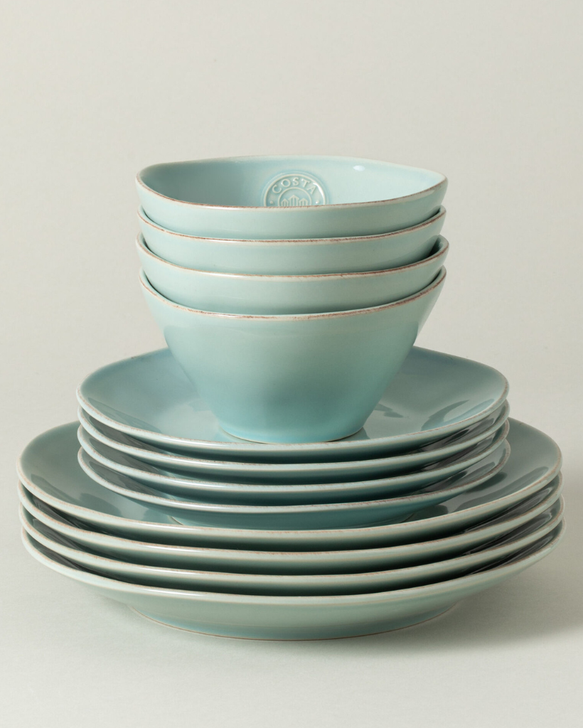 Vajilla 13 piezas Nova Turquoise