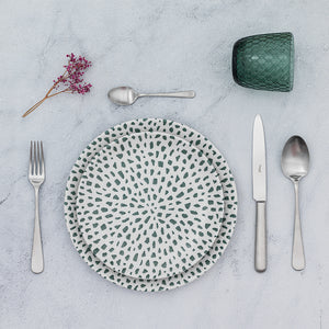 Dessert/salad plate Mosaic Forest Green