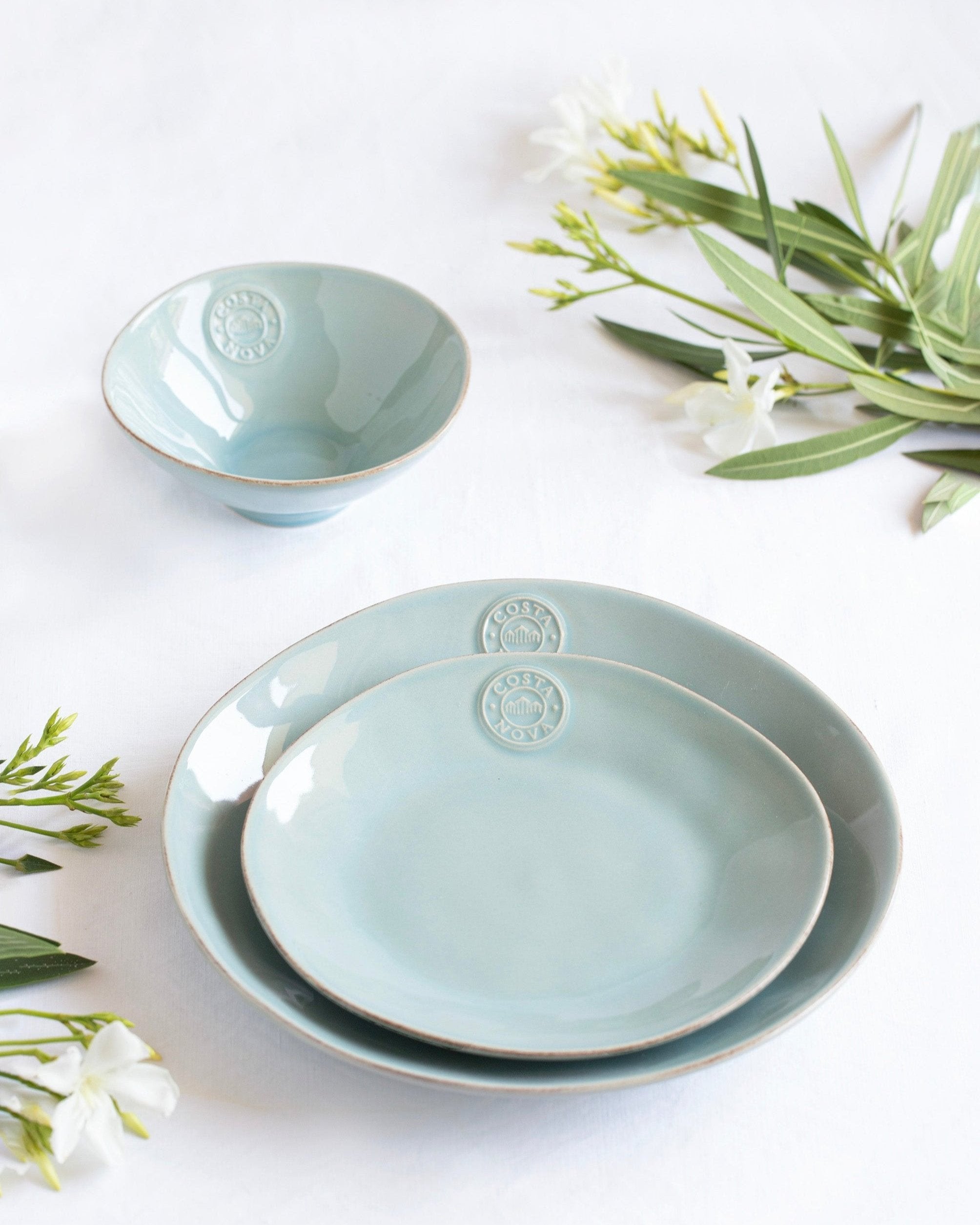 Costa Nova Servies 13-delig Nova Turquoise | Unieke stukken voor