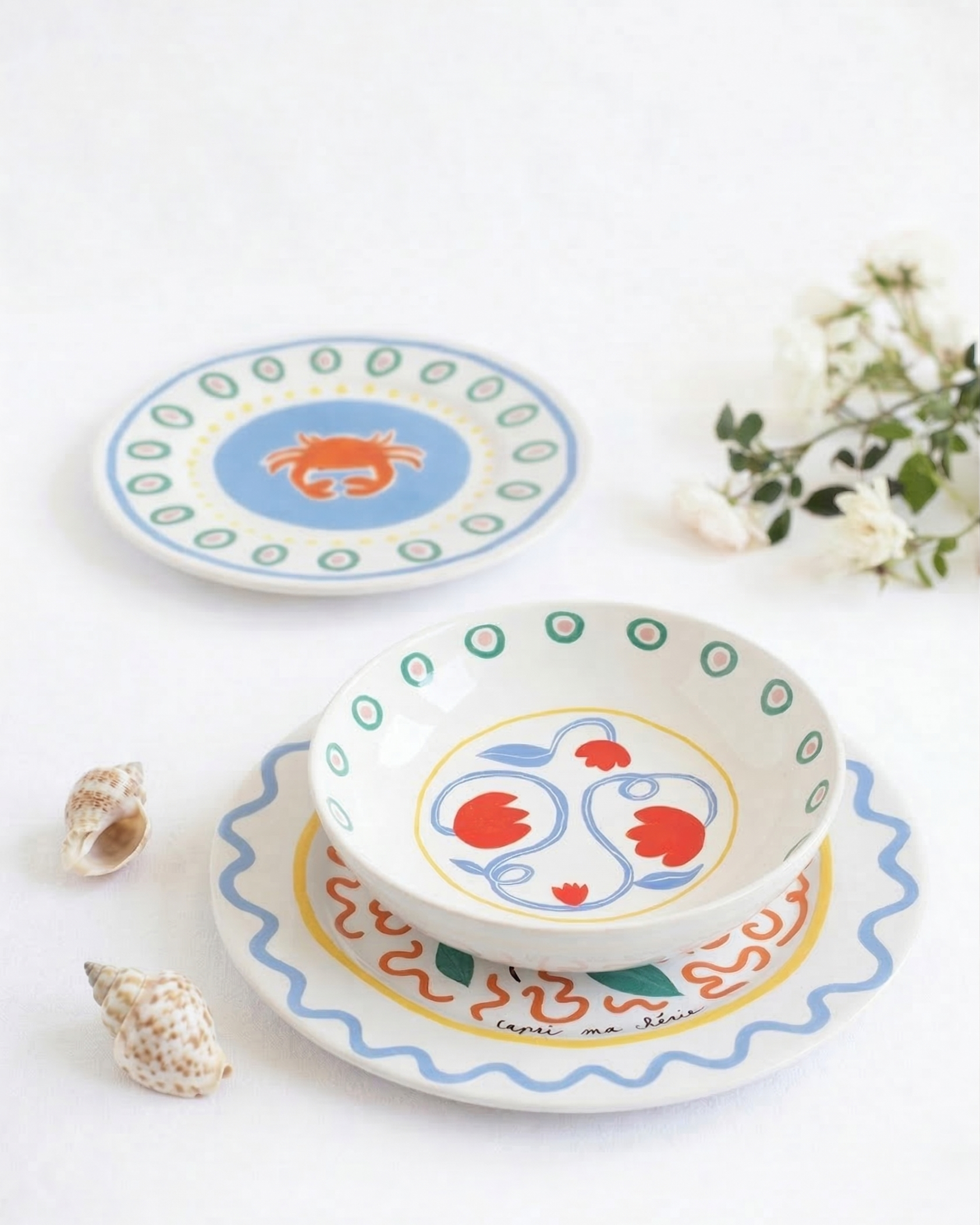 Vaiselle 12 pièces Summer Bliss