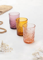Set van 6 romantische glazen