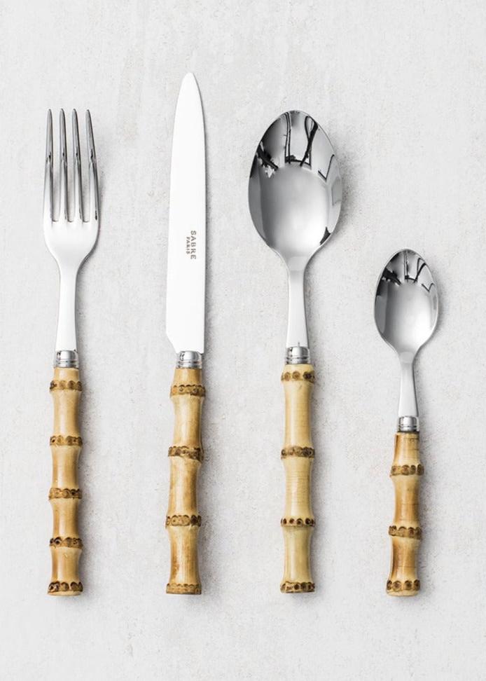 Sabre Paris Panda Bambu Cutlery Set - 24 Piece -