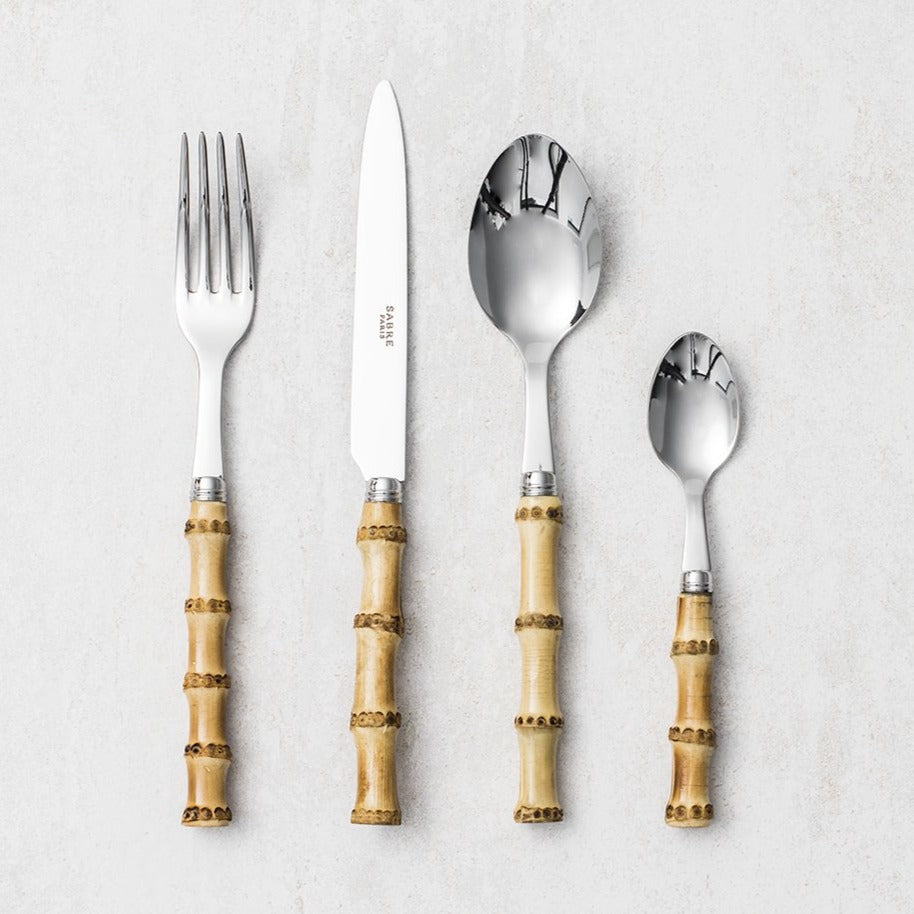 Sabre Paris Panda Bambu Cutlery Set - 4 Piece -