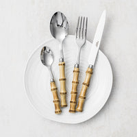 Sabre Paris Panda Bambu Cutlery Set - 4 Piece 