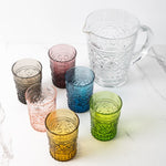 Ensemble de 6 verres Romantic Colours + Cruche à eau
