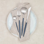 Cutipol Goa Blue Cutlery set - 4 piece -
