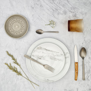 Assiette plate Marble