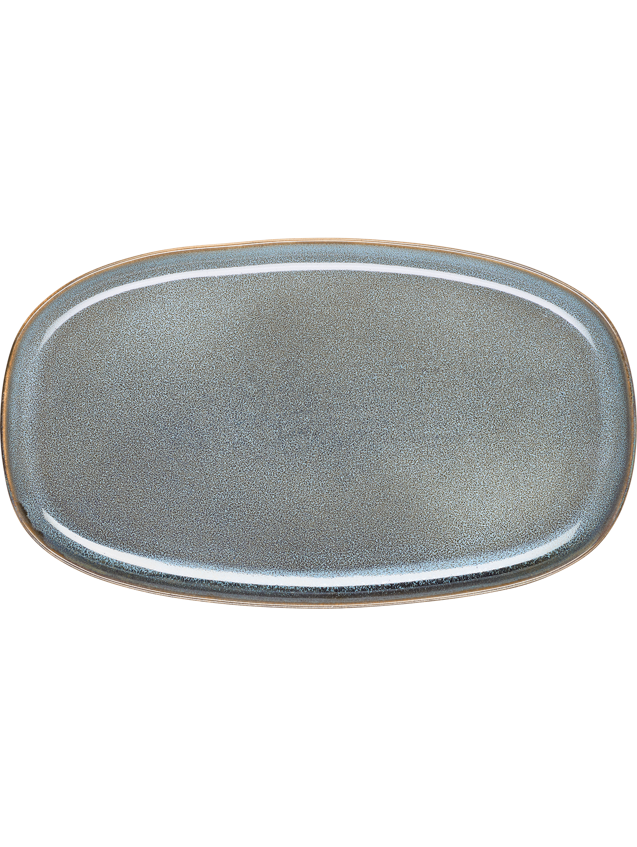 Plat oval Saisons Denim