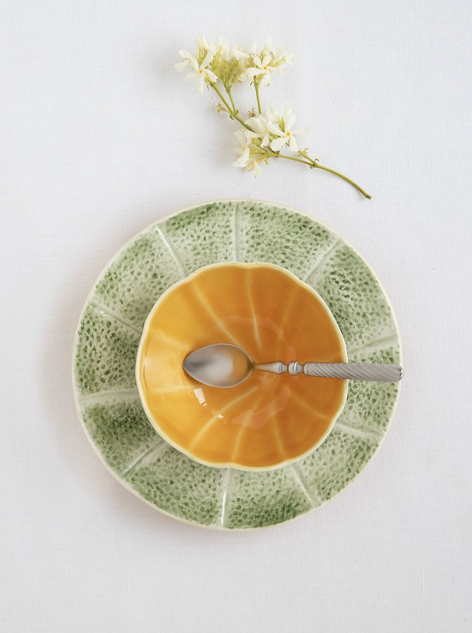 Dessert/salad plate Melon